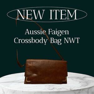 Faigen Leather Handbag: A Must-Have for Purse Collectors NWT Australian